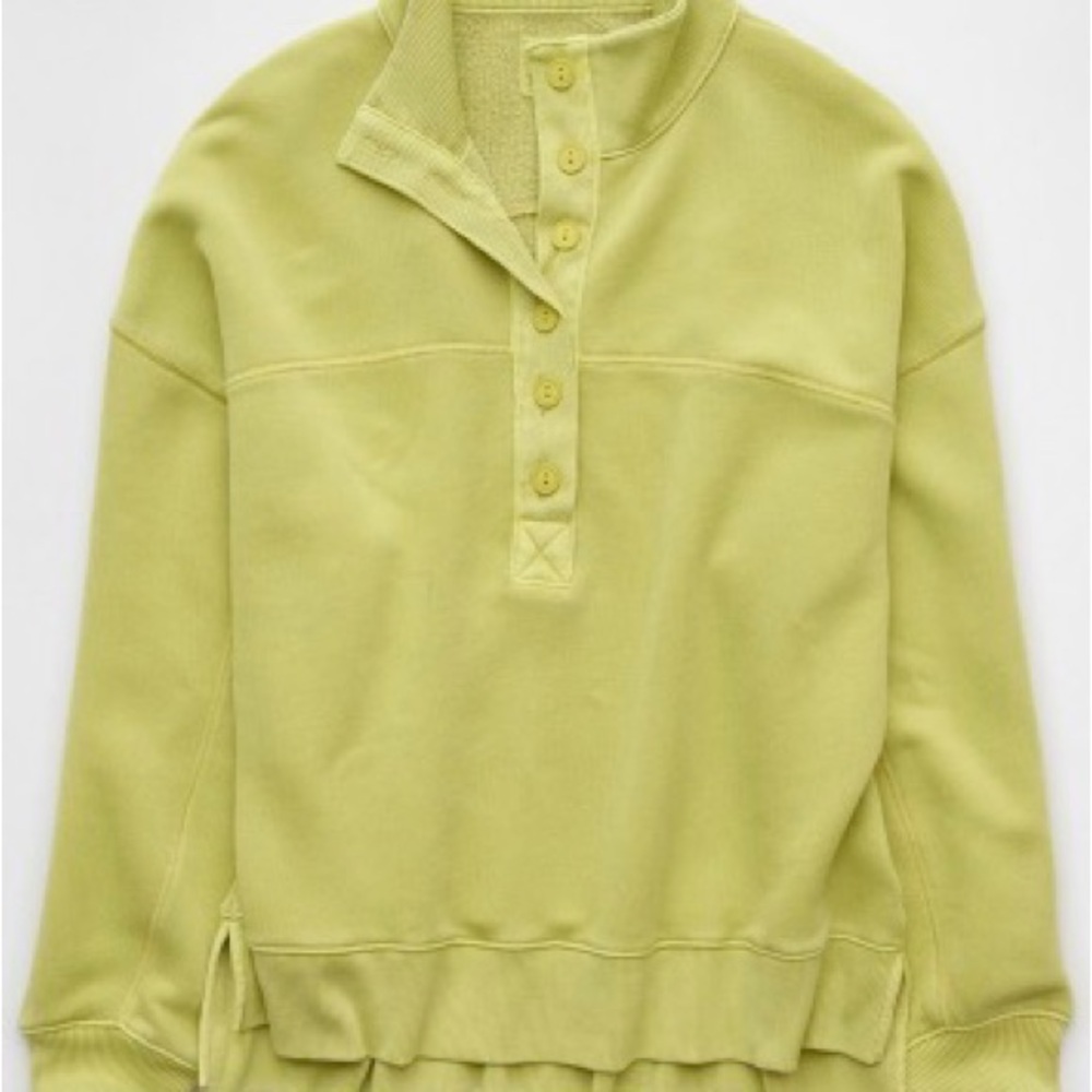 American Eagle Outfitters Henley Sweater